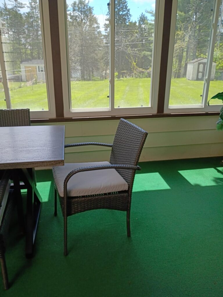 Container ideas for enclosed sun patio