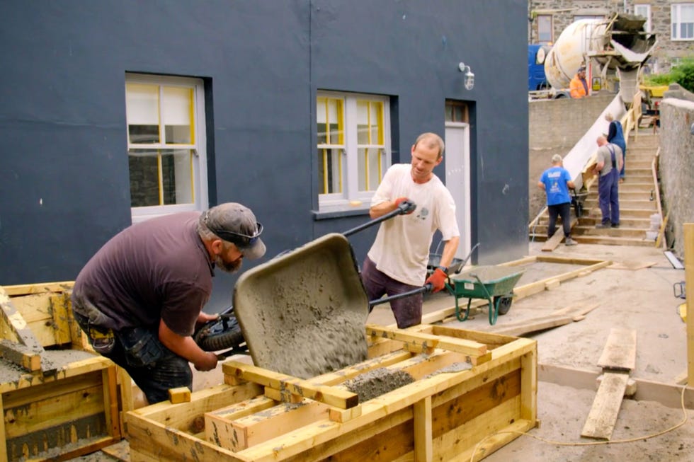 Our Welsh Chapel Dream courtyard renovation - season 3, episode 2 our welsh chapel dream courtyard renovation season 3, episode 2