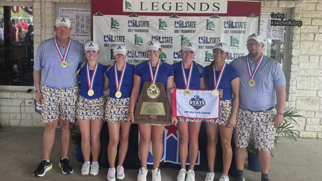 Andrews girl’s golf wins 4th-straight State Championship, Odessa Compass, Garden City title streaks end Andrews girl's golf wins 4th-straight State Championship, Odessa Compass, Garden City title streaks end