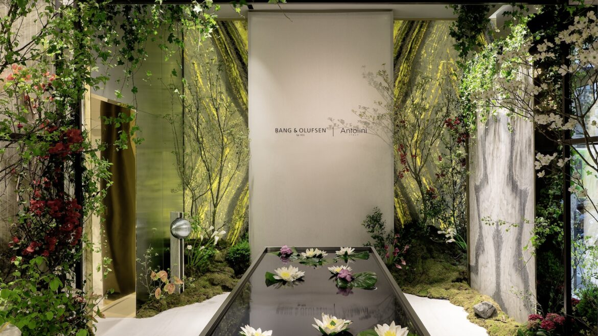 Antolini transform a garden in Milan in a jungle of sounds : DesignWanted