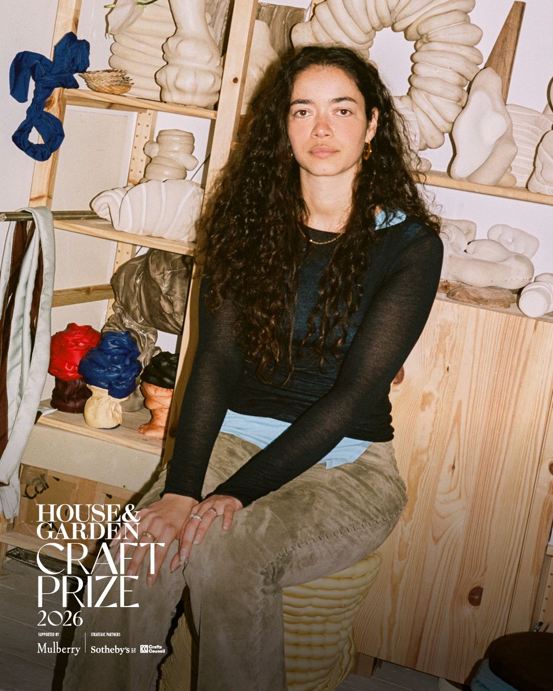 house garden craft prize 2026 winner Face Head Person Photography Portrait Adult Clothing Pants Accessories Jewelry and...