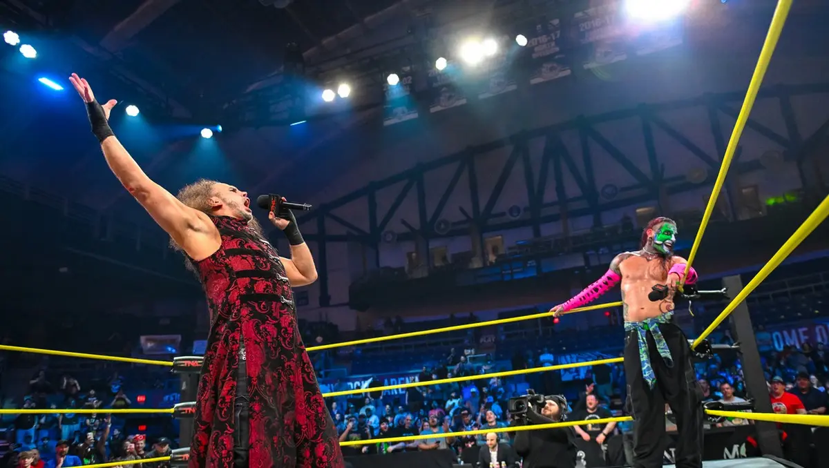 Broken Matt Hardy reappeared on TNA Wrestling