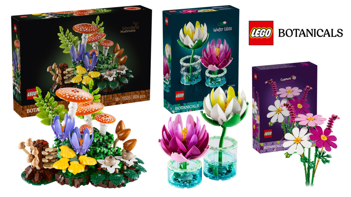 June’s LEGO Botanicals releases include a lovely mushroom garden and the first aquatic plants! June's LEGO Botanicals releases include a lovely mushroom garden and the first aquatic plants!