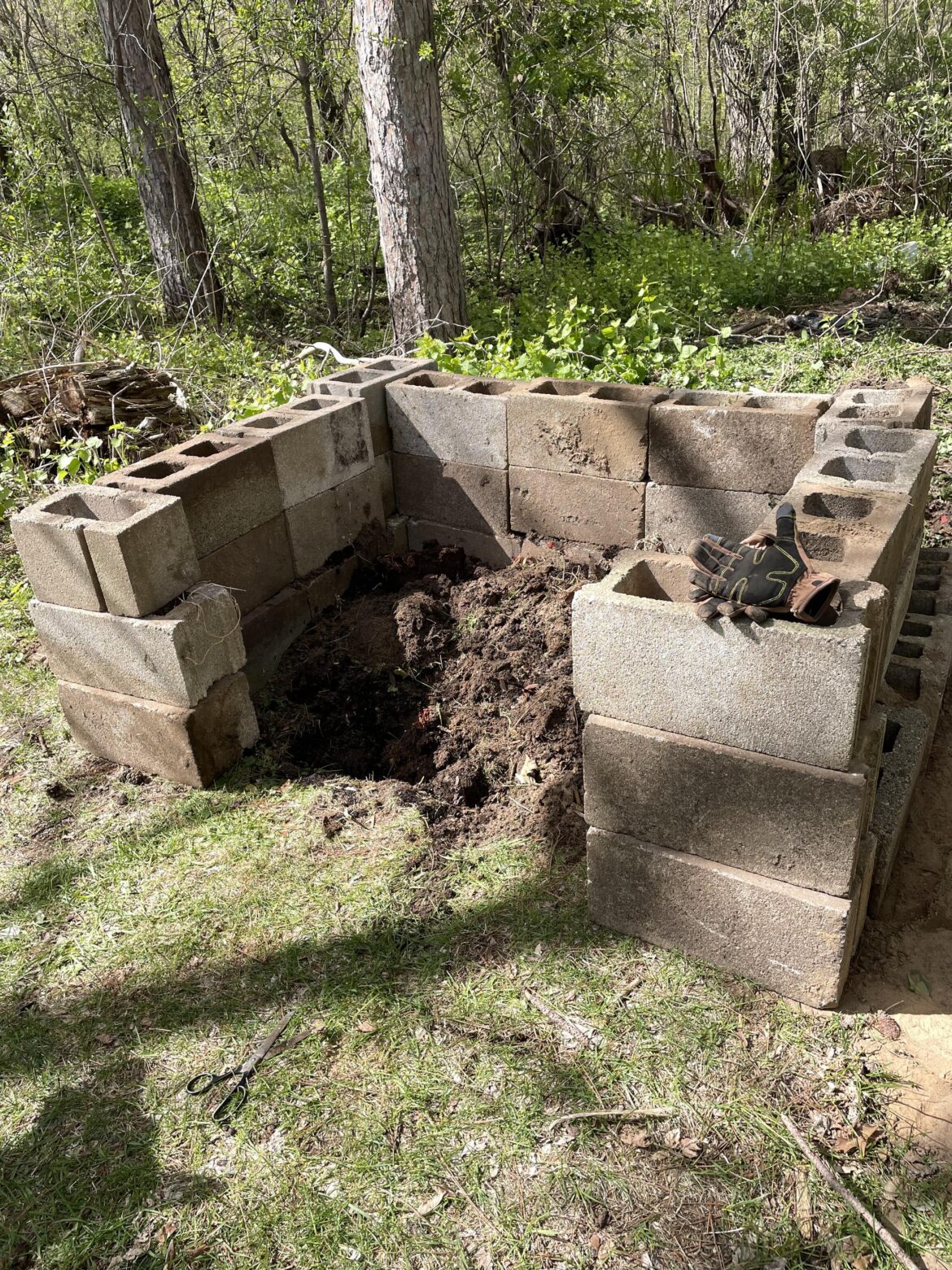 Compost site set up complete