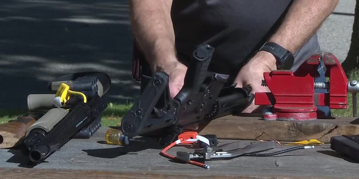 Louisville faith groups turn guns into garden tools with disposal event