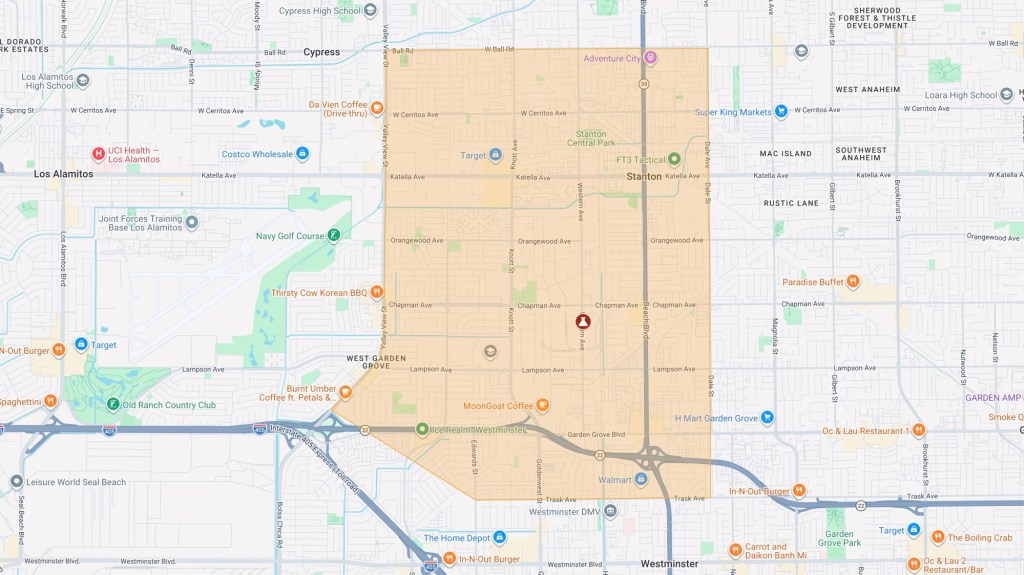 Map shows Garden Grove hazmat incident and evacuation around aerospace plant – Pasadena Star News Map shows Garden Grove hazmat incident and evacuation around aerospace plant – Pasadena Star News