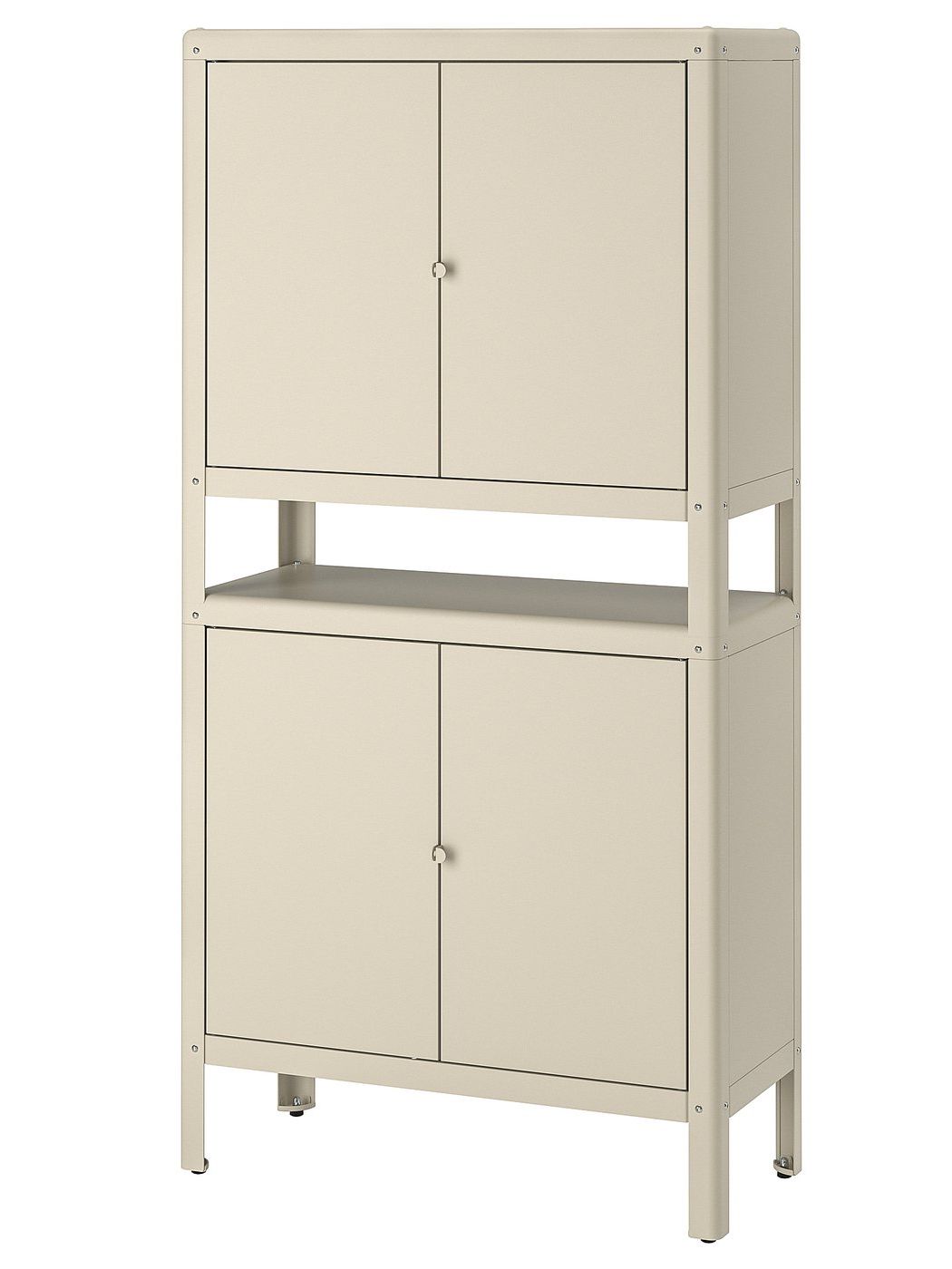 Kolbj&Ouml;rn Cabinet In/outdoor - Beige 80x161 Cm