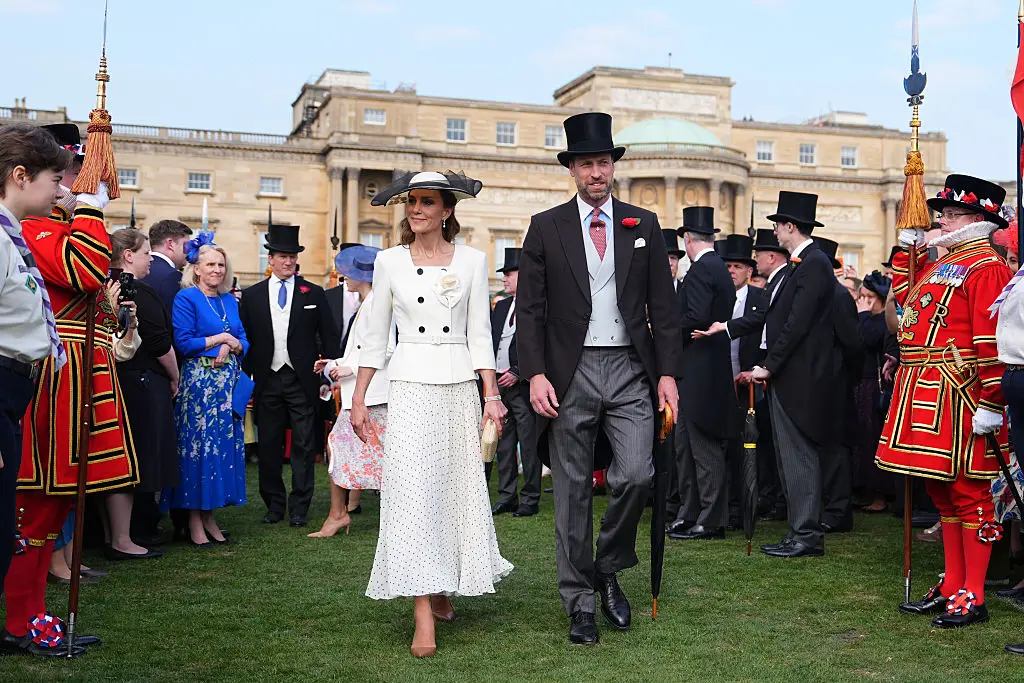 The royal couple took on hosting duties over the weekend (WPA Pool/Getty Images)