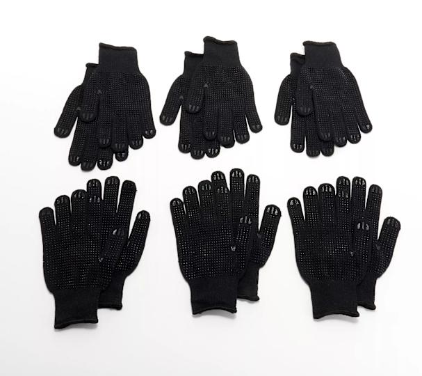 Martha Stewart Set of 6 Dual Sided Gardening Gloves