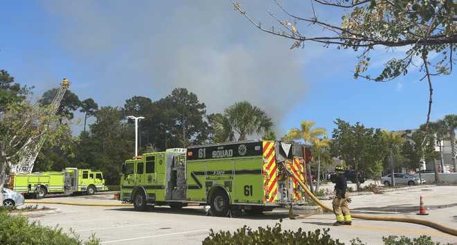 Fire rescue responds to brush fire near Alton Town Center in Palm Beach Gardens fire rescue responds to brush fire near alton town center in palm beach gardens
