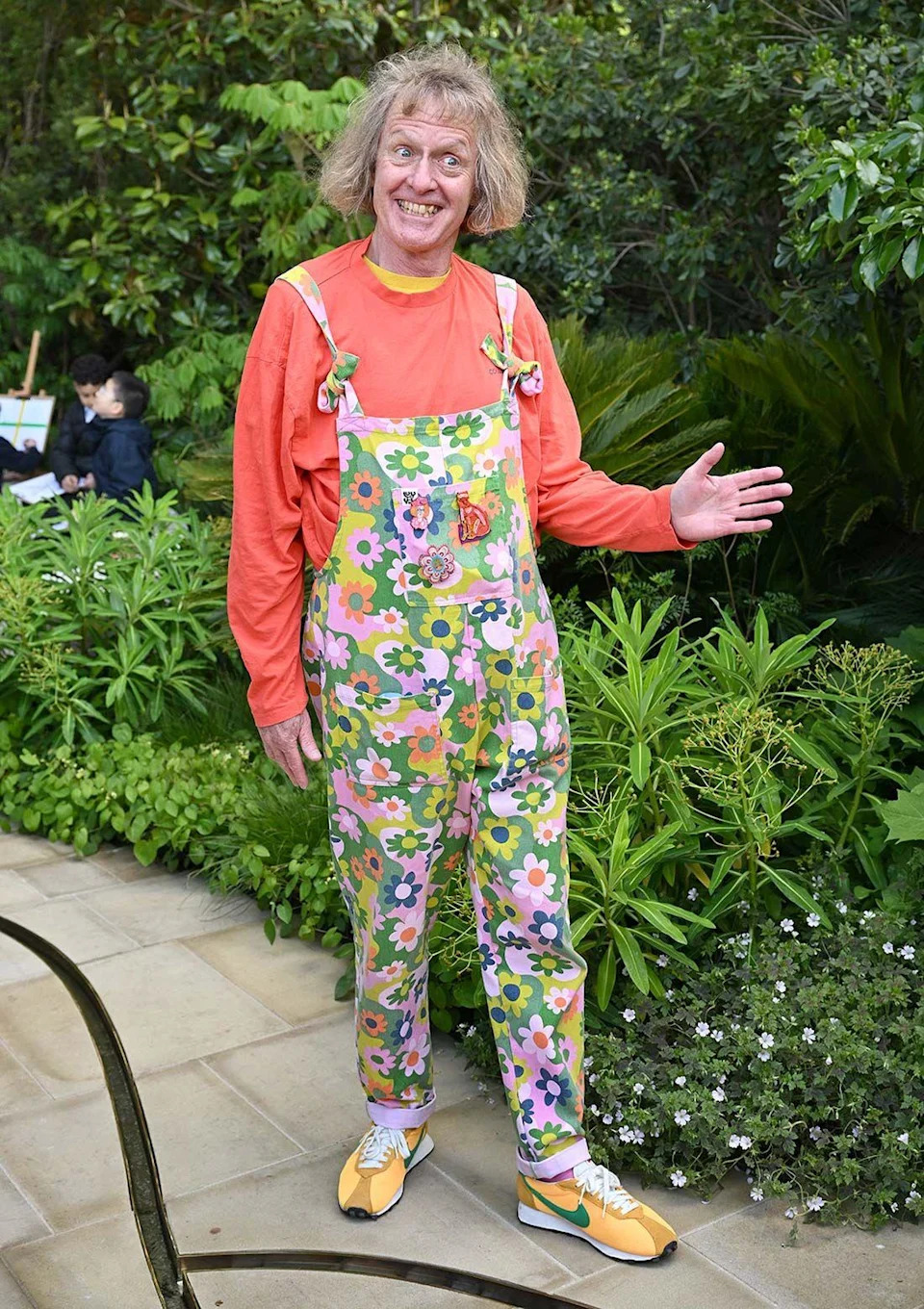 Grayson Perry attends the RHS Chelsea Flower Show 2026 at The Royal Hospital Chelsea on May 18, 2026 in London, England.