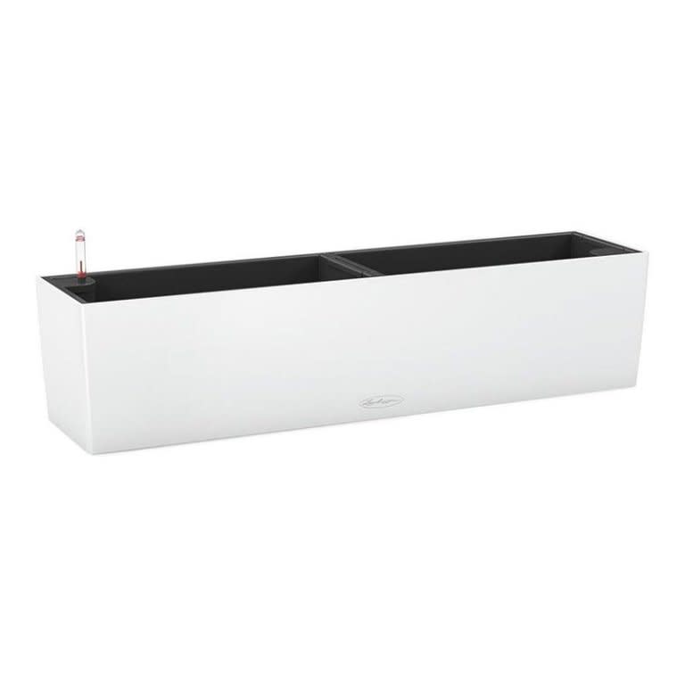 The Lechuza Balconera Self-Watering Garden Planter on a white background.