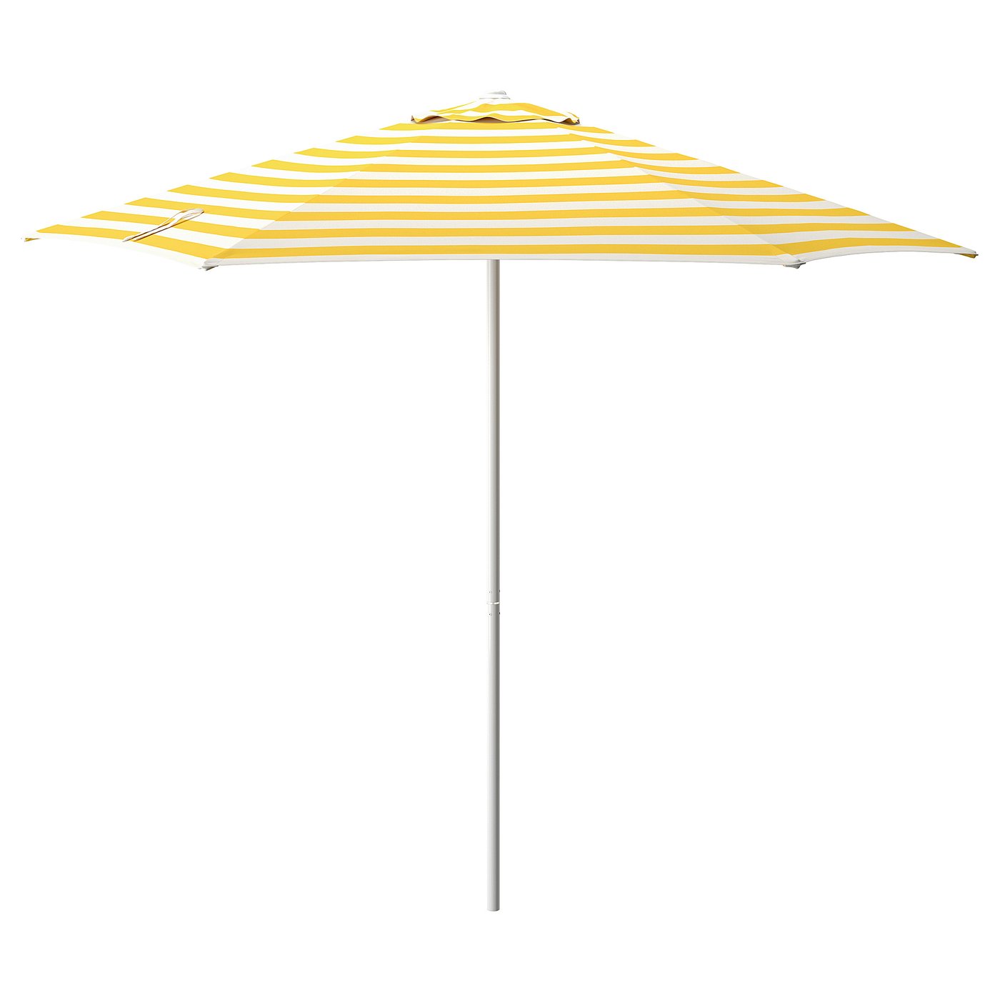 H&Ouml;g&Ouml;n Umbrella - Off-White Bright Yellow/stripe 106 1/4 "