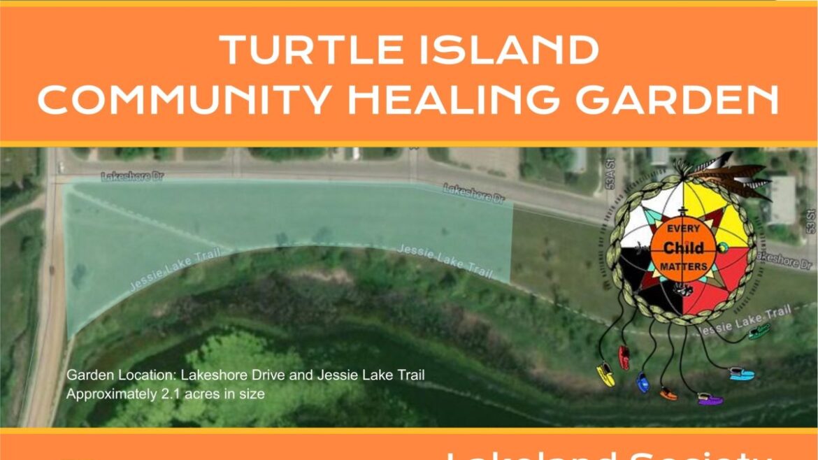 A new community Healing Garden in Bonnyville will open by September 2028