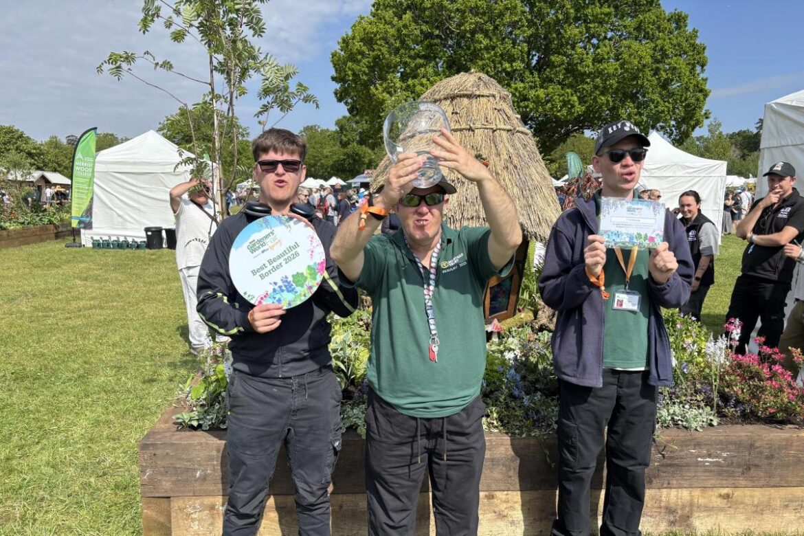 Garden created by gardeners with learning disabilities wins top awards