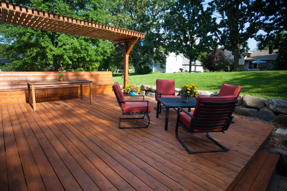 deck and pergola