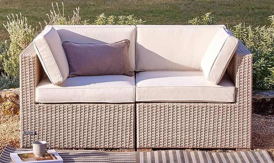 Dusk rattan sofa