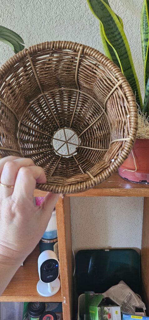 Tips for growing in wicker basket Tips for growing in wicker basket