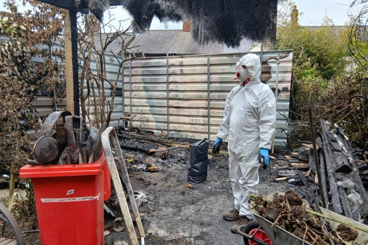 Community gardeners reach out as tools and furniture destroyed in suspected arson Community gardeners reach out as tools and furniture destroyed in suspected arson