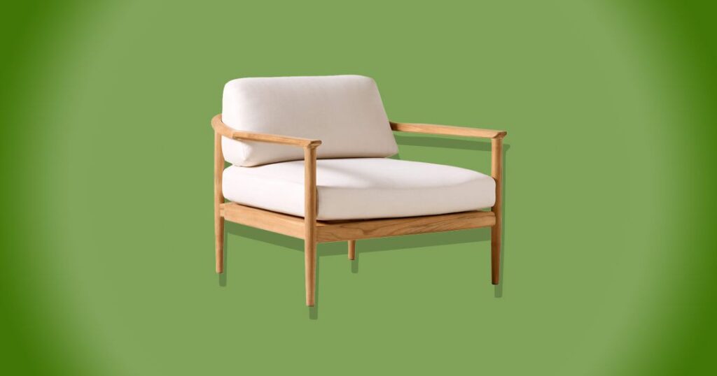 Win a Pair of CB2 Teak Outdoor Lounge Chairs Win a Pair of CB2 Teak Outdoor Lounge Chairs