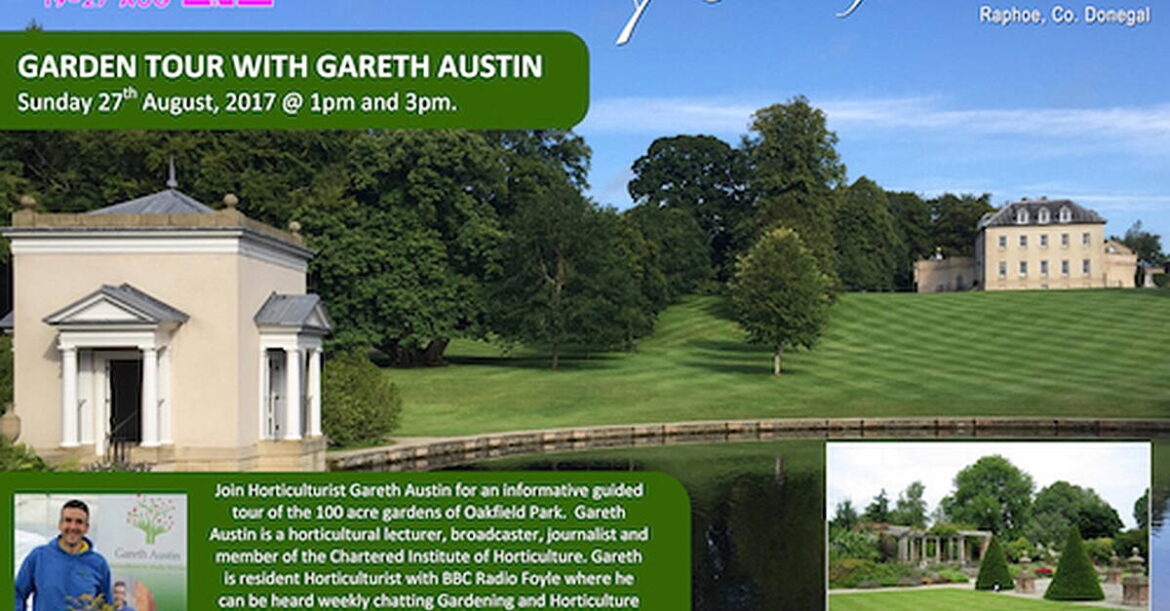 Fancy joining gardener Gareth Austin for tour of Oakfield Park? Fancy joining gardener Gareth Austin for tour of Oakfield Park?
