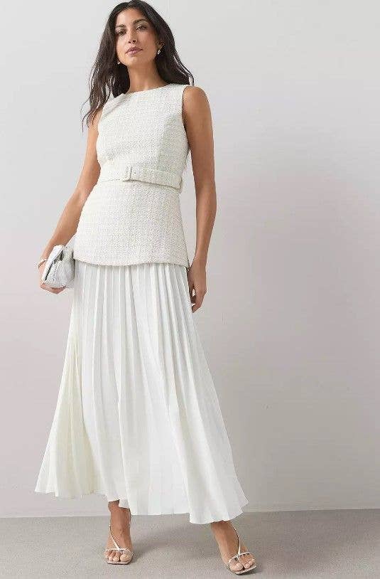 This Very dress has a similar, tailored finish