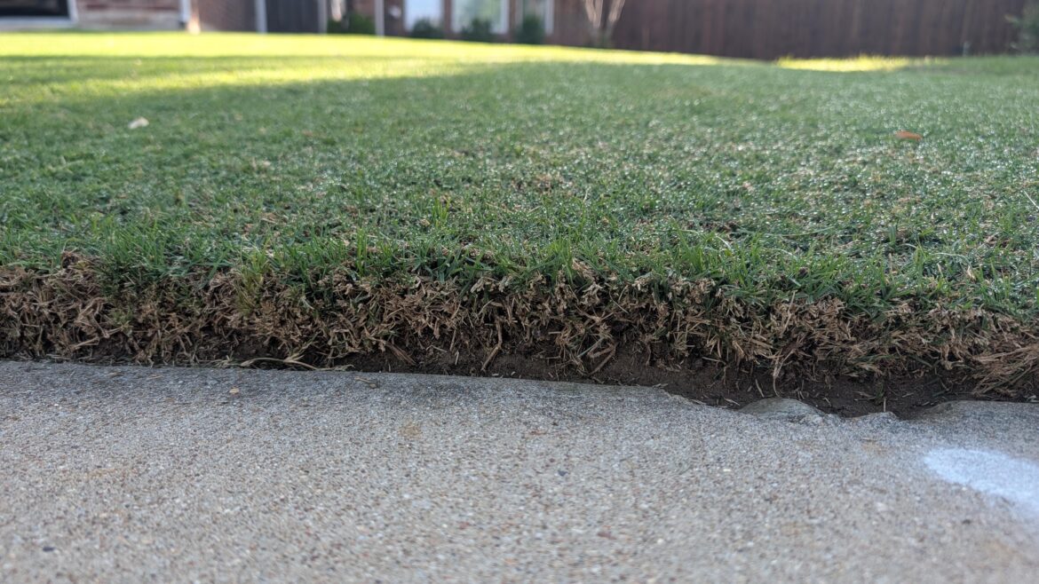 Best way to lower my lawn without cutting my sod? Best way to lower my lawn without cutting my sod?