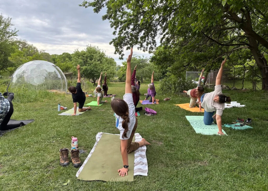 Free yoga in the garden classes to be held May through October South Bend Tribune