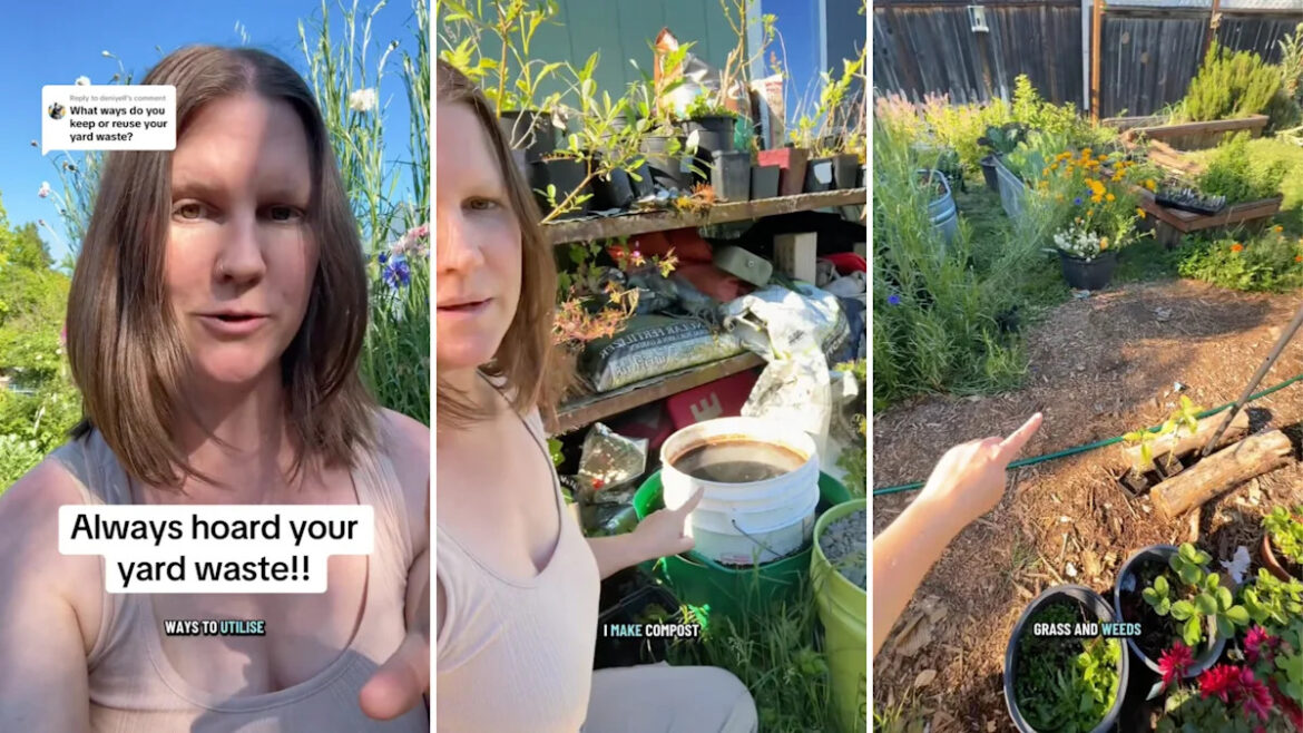Gardener reveals simple trick to turn weeds and yard waste into free fertilizer