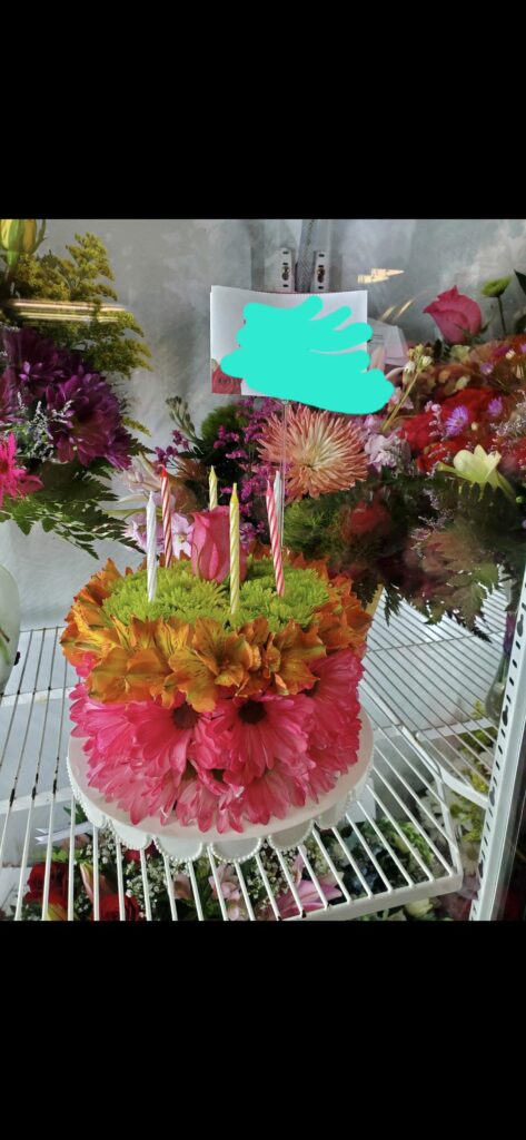 A Happy birthday surprise for someone.