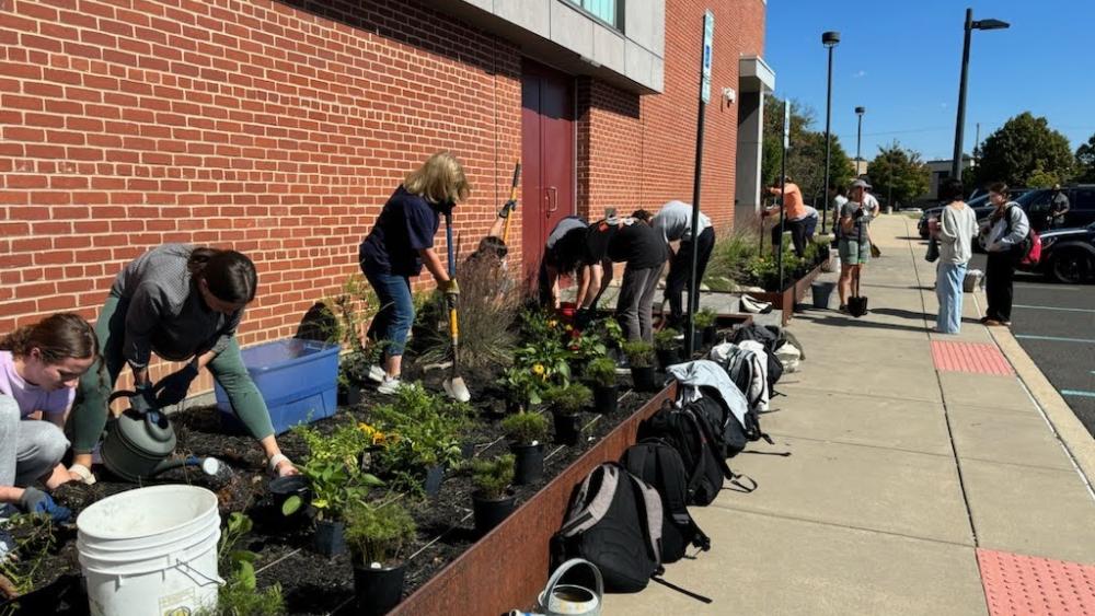 Native garden at high school blooms thanks to work of Master Watershed Steward Native garden at high school blooms thanks to work of Master Watershed Steward