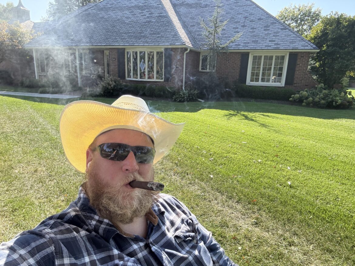 Let’s see your lawn work geddup. Here’s mine.