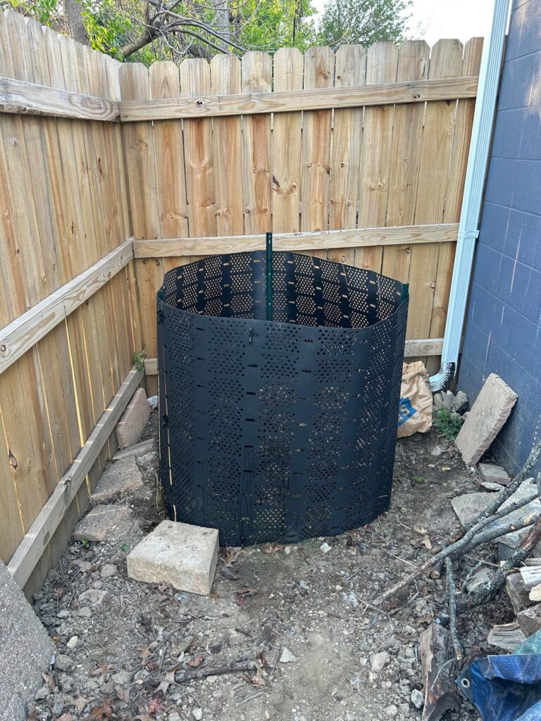 Set up my first geo bin today…how did I do?