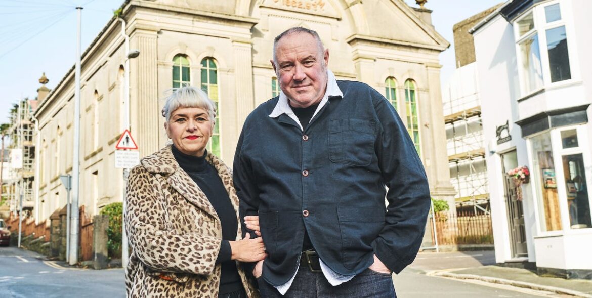 Keith Brymer Jones And Marj Hogarth’s Clever Courtyard Privacy Idea On Our Welsh Chapel Dream Keith Brymer Jones And Marj Hogarth’s Clever Courtyard Privacy Idea On Our Welsh Chapel Dream