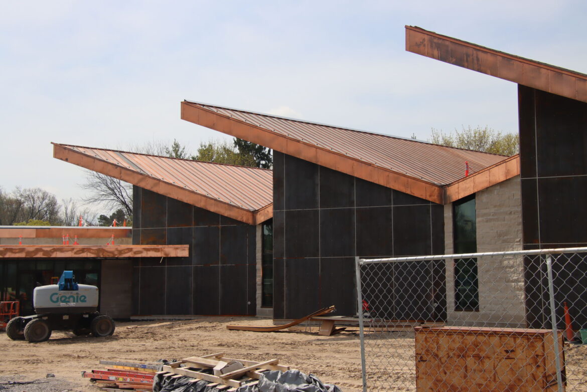 Dow Gardens opens welcome center, adds dinosaur exhibit Photo of Dan Chalk