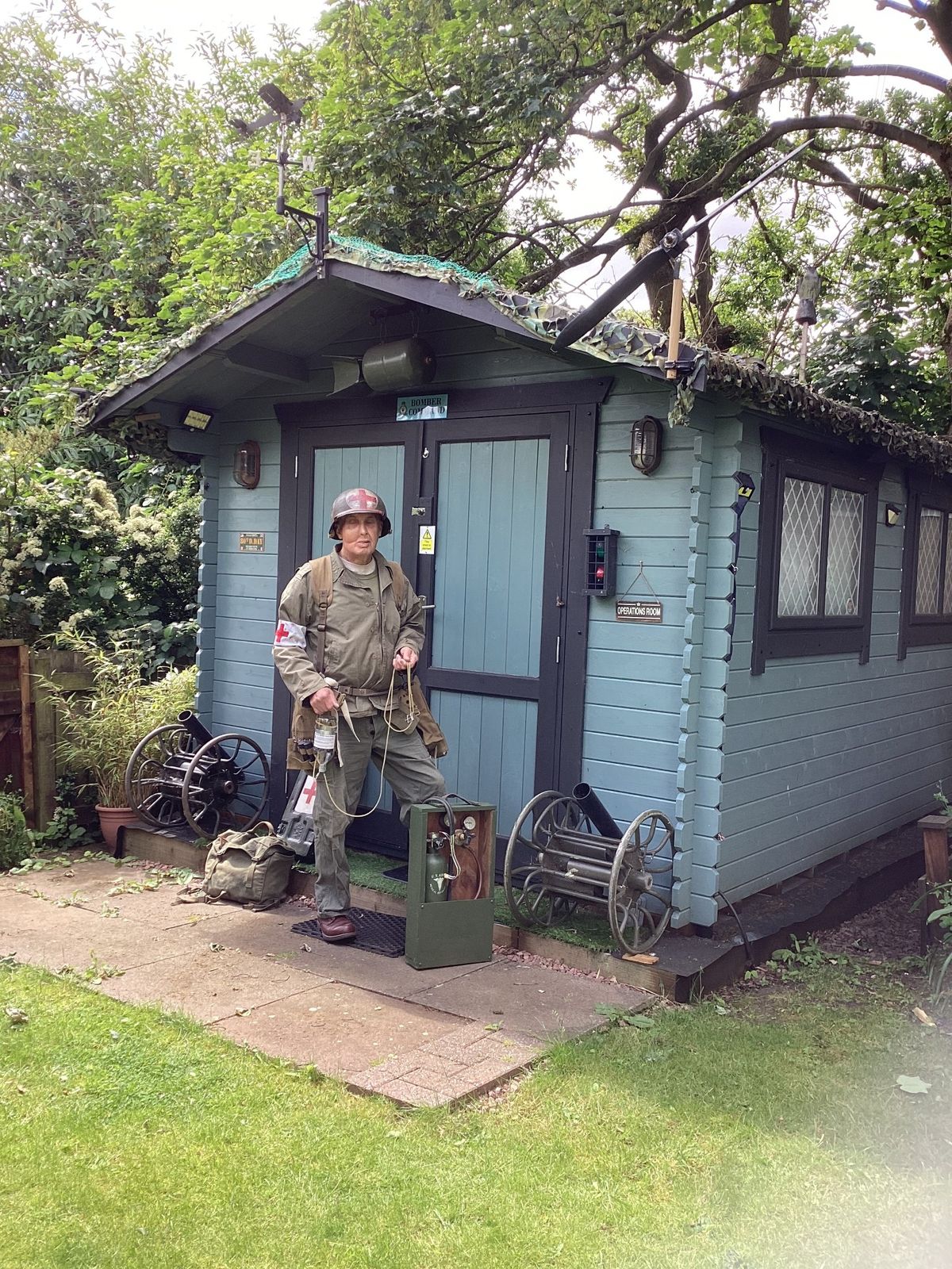 Robert Sharpe has one of the very best sheds in Britain