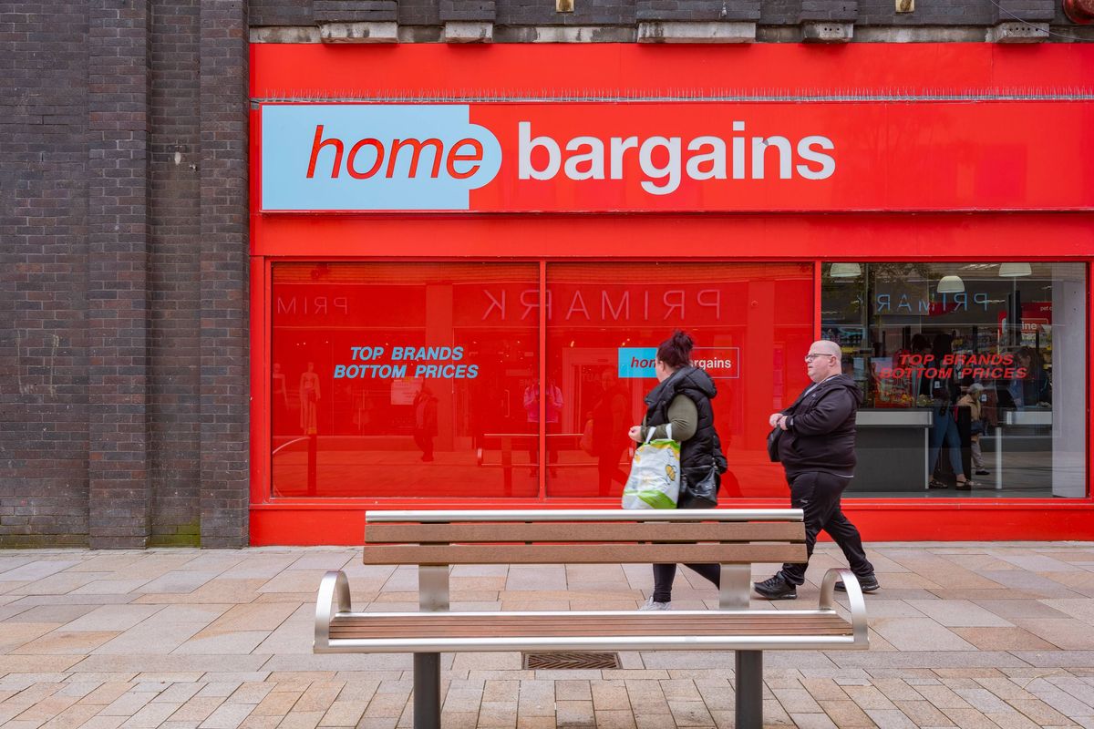 A Home Bargains store in Burnley, UK, on Wednesday, June 19, 2024.
