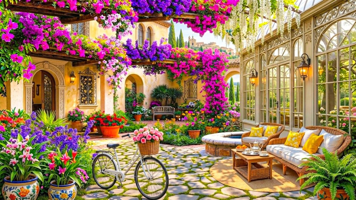 Make Your Front Yard Look Expensive🌿 Easy DIY Garden Entrance🌺 Calms the Nervous System & Relaxation