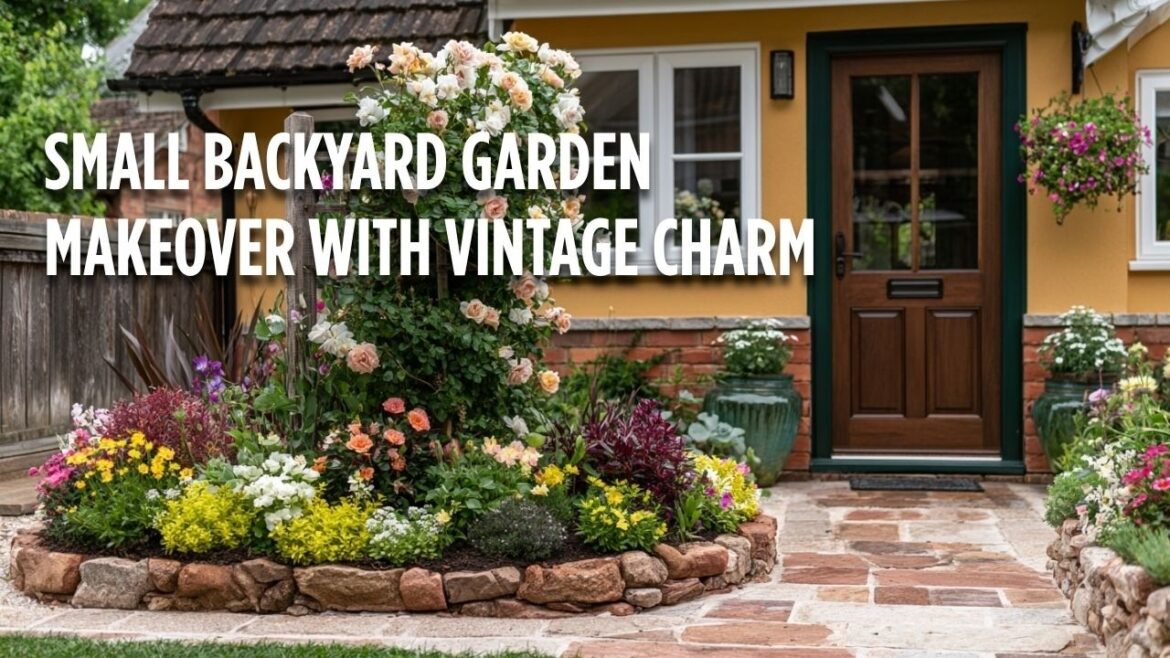 Small Backyard Landscaping Ideas with Vintage Cottage Garden Style and Decor Small Backyard Landscaping Ideas with Vintage Cottage Garden Style and Decor