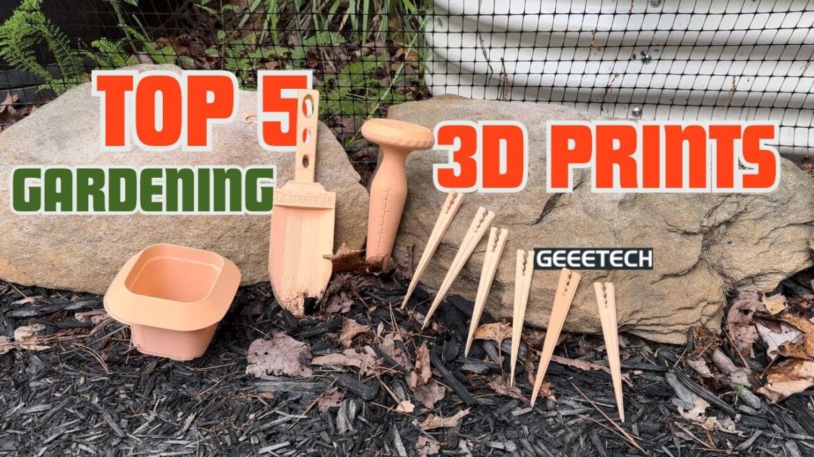 5 Essential 3D Prints for Your Garden: Enhance Your Gardening with 3D Printing! Geeetech Filament