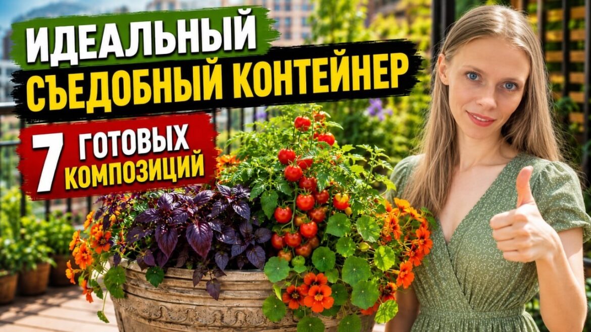ОГОРОД в горшке: 7 СЪЕДОБНЫХ КОМПОЗИЦИЙ, которые красивее цветов ОГОРОД в горшке: 7 СЪЕДОБНЫХ КОМПОЗИЦИЙ, которые красивее цветов