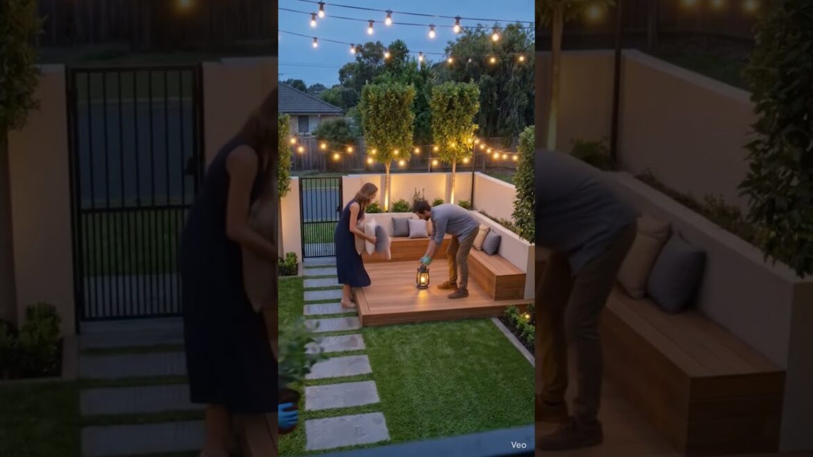 Watch this stunning outdoor transformation  #getcreativeathome #creatinghomes