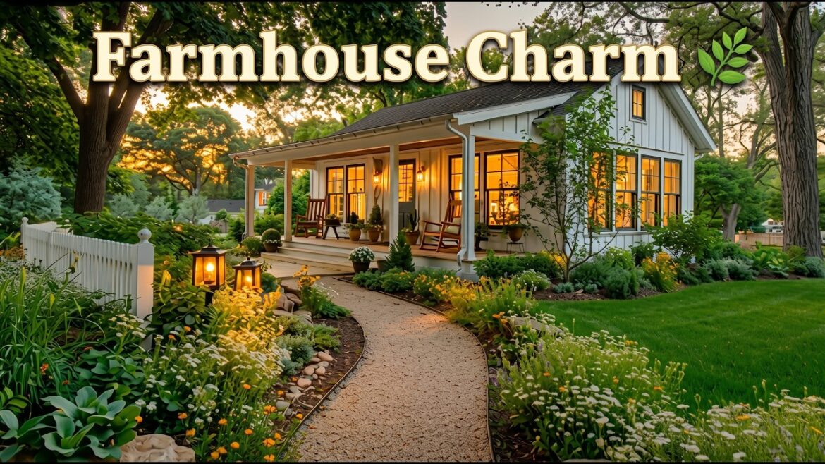 11 Farmhouse Landscaping Ideas That Make Your Front Yard Look Stunning