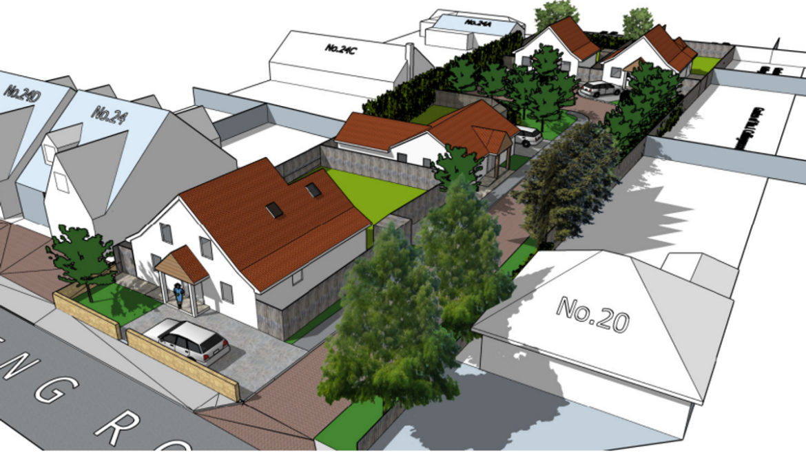‘Cramped’ cul-de-sac to be built in bungalow’s garden Somerset Live