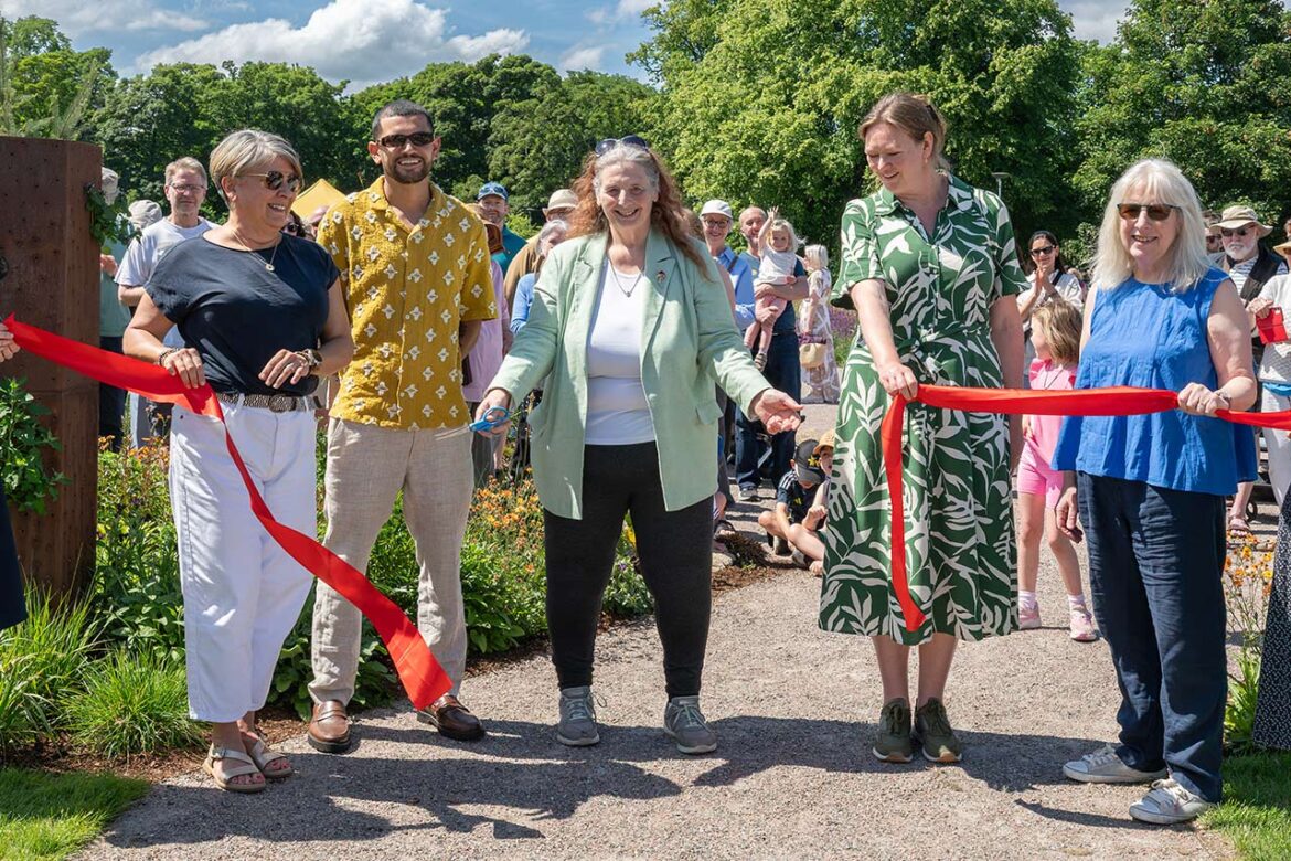 Award-winning garden opens in Edinburgh after community campaign Award-winning garden opens in Edinburgh after community campaign