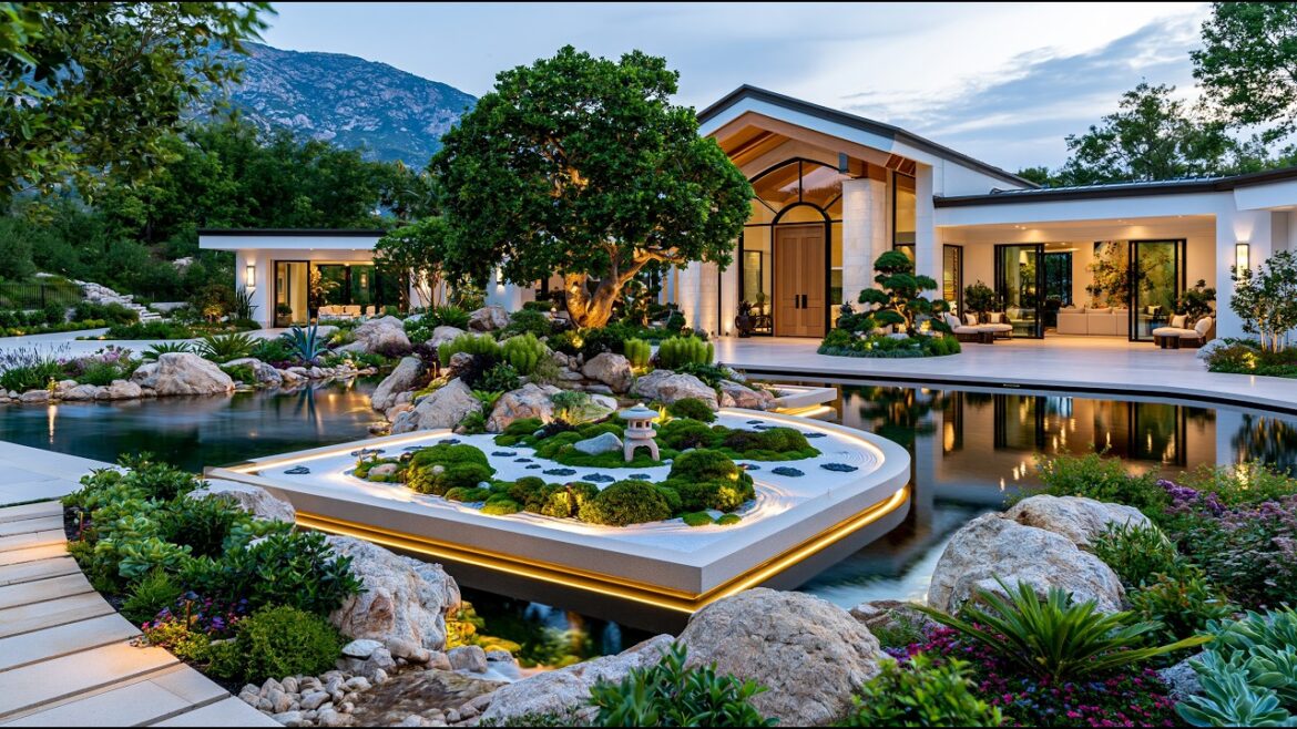 The Ultimate Japanese Dream House | Floating Garden, Spa & Luxury Living