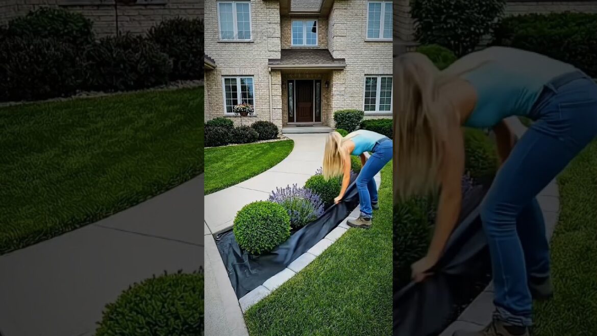 Satisfying Front Yard Makeover  🌿🏡