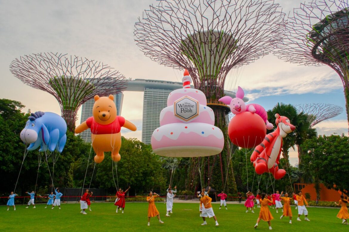 Time for something sweet: Winnie the Pooh takes over Gardens by the Bay Time for something sweet: Winnie the Pooh takes over Gardens by the Bay