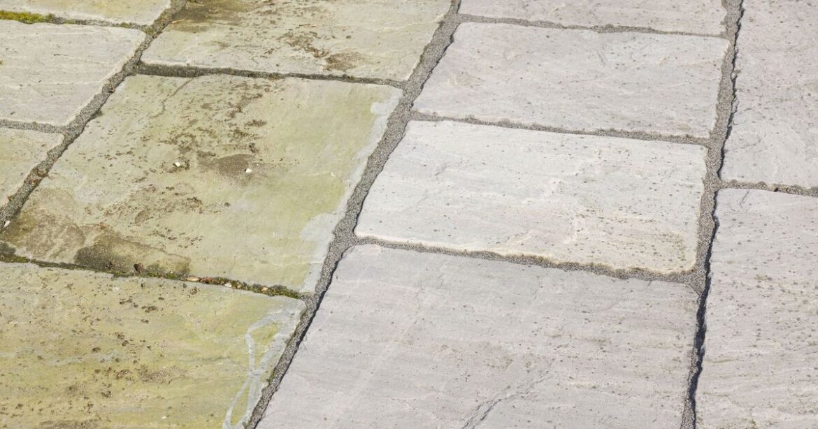 How to clean patio stains naturally without pressure washer How to clean patio stains naturally without pressure washer