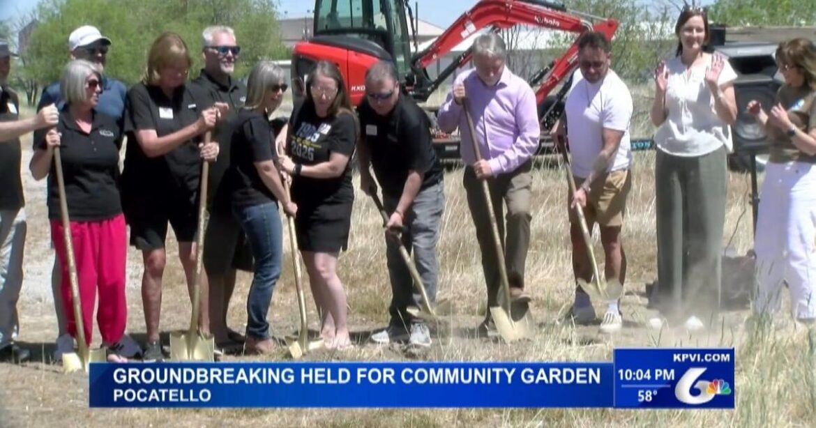 Pocatello Breaks Ground on Community Garden Project | News Pocatello Breaks Ground on Community Garden Project | News